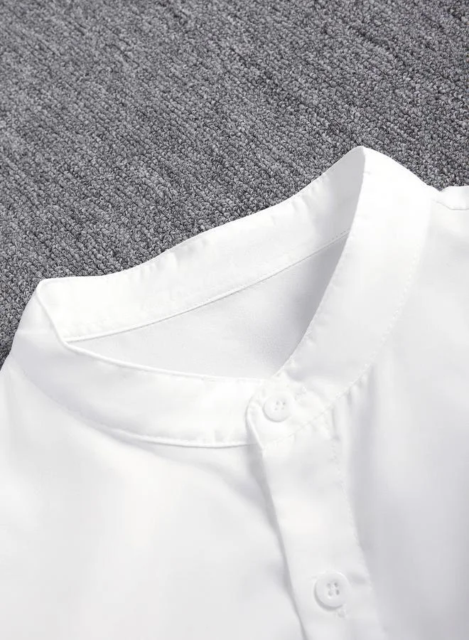 Take Two  Men White Printed Shirt and Shorts Co-Ords for Men | Best Price UAE
